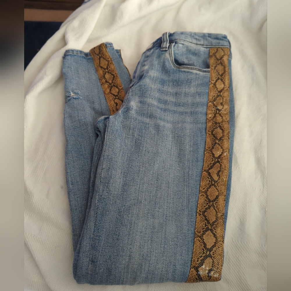 BlankNYC The bond jeans snakeskin
